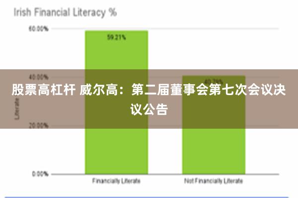 股票高杠杆 威尔高：第二届董事会第七次会议决议公告
